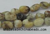 CNG207 15.5 inches 7*9mm nuggets feldspar gemstone beads