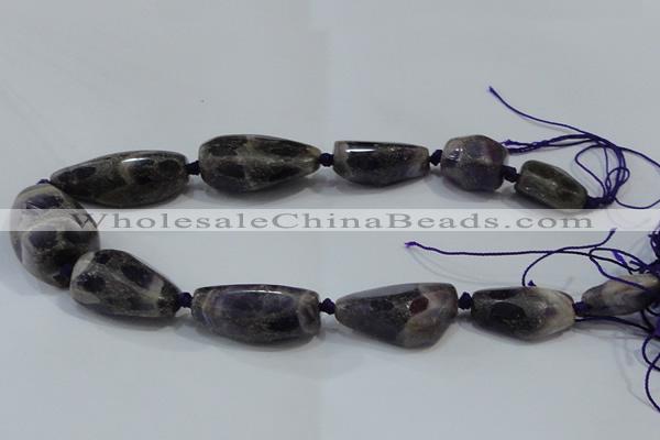 CNG2521 15.5 inches 15*20mm - 20*40mm nuggets amethyst beads