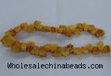 CNG2580 15.5 inches 13*18mm - 15*25mm nuggets druzy agate beads