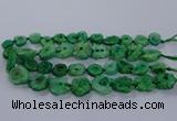 CNG2766 15.5 inches 15*20mm - 25*30mm freeform druzy agate beads