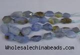 CNG2835 15.5 inches 12*16mm - 22*35mm nuggets blue lace agate beads