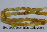 CNG2900 15.5 inches 12*16mm - 15*25mm freeform agate beads