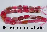 CNG2902 15.5 inches 12*16mm - 15*25mm freeform agate beads