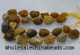 CNG3000 15.5 inches 15*20mm - 22*30mm nuggets agate beads