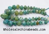 CNG3232 15.5 inches 12*16mm - 25*30mm nuggets agate beads