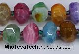 CNG3370 15.5 inches 10*14mm - 12*16mm nuggets agate beads