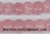 CNG41 15.5 inches 11*15mm nuggets rose quartz gemstone beads