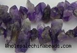 CNG5030 15.5 inches 4*8mm - 6*15mm nuggets amethyst beads