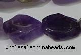 CNG5104 15.5 inches 14*20mm - 18*25mm freeform amethyst beads