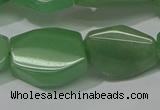 CNG5107 15.5 inches 14*20mm - 18*25mm freeform green aventurine beads