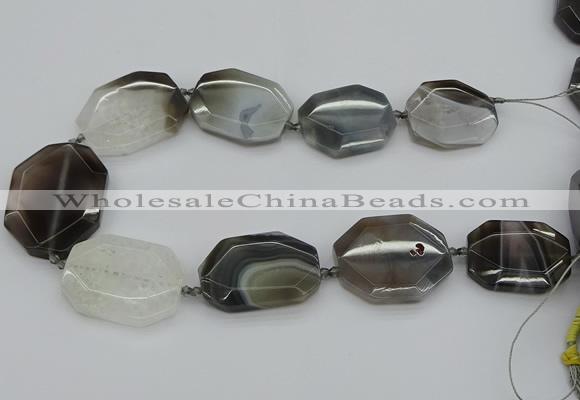 CNG5311 15.5 inches 20*30mm - 35*45mm freeform agate beads