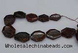 CNG5313 15.5 inches 20*30mm - 35*45mm freeform orange garnet beads