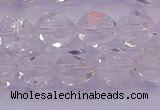 CNG5472 15.5 inches 8mm faceted nuggets white crystal beads