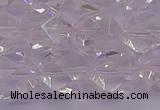 CNG5474 15.5 inches 12mm faceted nuggets white crystal beads