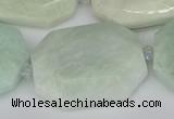 CNG5691 15.5 inches 20*30mm - 35*45mm faceted freeform amazonite beads