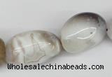 CNG57 15.5 inches 12*18mm - 25*35mm nuggets botswana agate beads