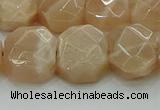 CNG5872 15.5 inches 8*12mm - 12*16mm faceted freeform moonstone beads