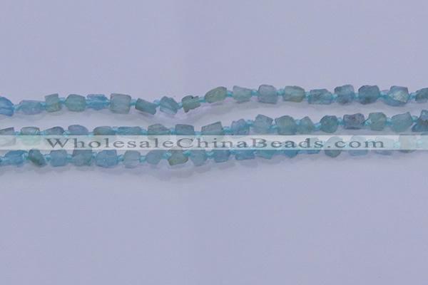 CNG5908 15.5 inches 4*6mm - 6*10mm nuggets rough light apatite beads