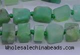 CNG5916 4*6mm - 6*10mm nuggets rough Australia chrysoprase beads