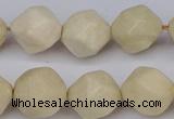 CNG6049 15.5 inches 12mm faceted nuggets jasper beads