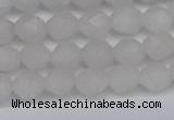 CNG6235 15.5 inches 6mm faceted nuggets white jade beads