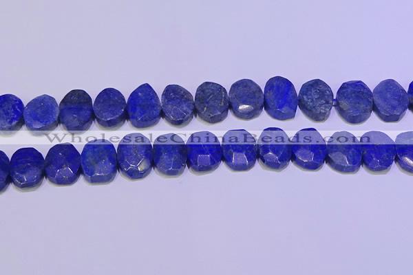 CNG6315 15.5 inches 13*18mm - 15*20mm faceted freeform lapis lazuli beads