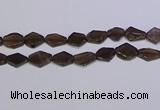 CNG6332 15.5 inches 14*18mm - 16*22mm freeform smoky quartz beads