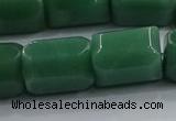 CNG6415 15.5 inches 15*20mm faceted nuggets green aventurine beads