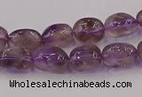 CNG6850 15.5 inches 8*12mm - 10*14mm nuggets amethyst beads