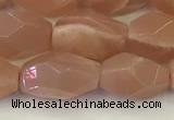 CNG6964 15.5 inches 9*11mm - 10*14mm faceted nuggets moonstone beads