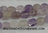 CNG700 15.5 inches 8*10mm nuggets amethyst beads wholesale