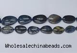 CNG7116 15.5 inches 20*25mm - 30*40mm freeform blue dumortierite beads