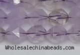 CNG7217 15.5 inches 10mm faceted nuggets amethyst beads wholesale