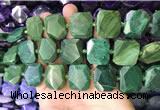 CNG7478 18*25mm - 20*28mm faceted freeform african jade beads