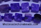 CNG7546 15.5 inches 6*8mm - 10*12mm freeform charoite beads