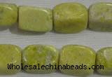 CNG761 15.5 inches 15*20mm nuggets lemon jade beads wholesale