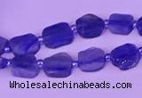 CNG7612 15.5 inches 8*9mm - 10*12mm freeform kyanite beads