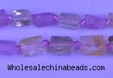 CNG7634 15.5 inches 5*7mm - 8*10mm nuggets mixed quartz beads