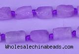 CNG7635 15.5 inches 5*7mm - 8*10mm nuggets kunzite beads