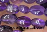 CNG8004 15.5 inches 6*8mm nuggets amethyst beads wholesale