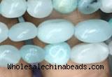 CNG8014 15.5 inches 6*8mm nuggets amazonite beads wholesale