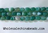 CNG8137 15.5 inches 8*12mm nuggets striped agate beads wholesale