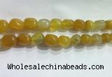 CNG8150 15.5 inches 10*14mm nuggets agate beads wholesale