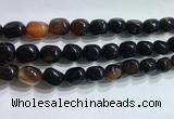 CNG8160 15.5 inches 10*14mm nuggets agate beads wholesale