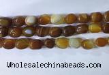 CNG8226 15.5 inches 12*16mm nuggets striped agate beads wholesale