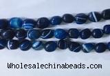 CNG8231 15.5 inches 12*16mm nuggets striped agate beads wholesale