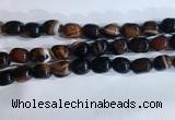 CNG8239 15.5 inches 12*16mm nuggets striped agate beads wholesale