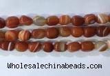 CNG8269 15.5 inches 13*18mm nuggets striped agate beads wholesale