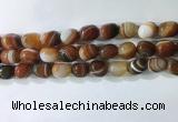 CNG8278 15.5 inches 13*18mm nuggets striped agate beads wholesale