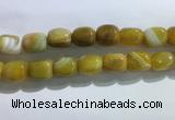 CNG8311 15.5 inches 15*20mm nuggets striped agate beads wholesale